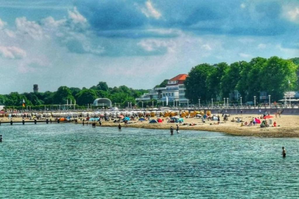 Obj 84 Meerblick Fewo Fuer 2 Bis 3 Personen Strandnah, Wlan Lübeck Dış mekan fotoğraf